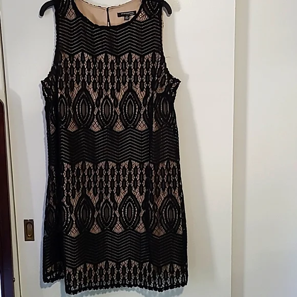 Sharagano Lace Dress 16W - Picture 1 of 12
